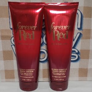 Bath & Body Works Forever Red Ultimate Hydration Body Cream Set of 2